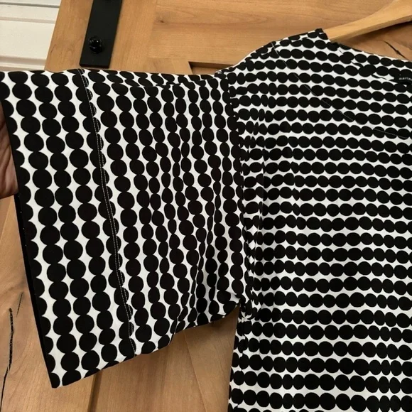 MARIMEKKO Jouten Tunic Black White Size XS - Picture 5 of 6